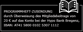 Programmheftzusendung